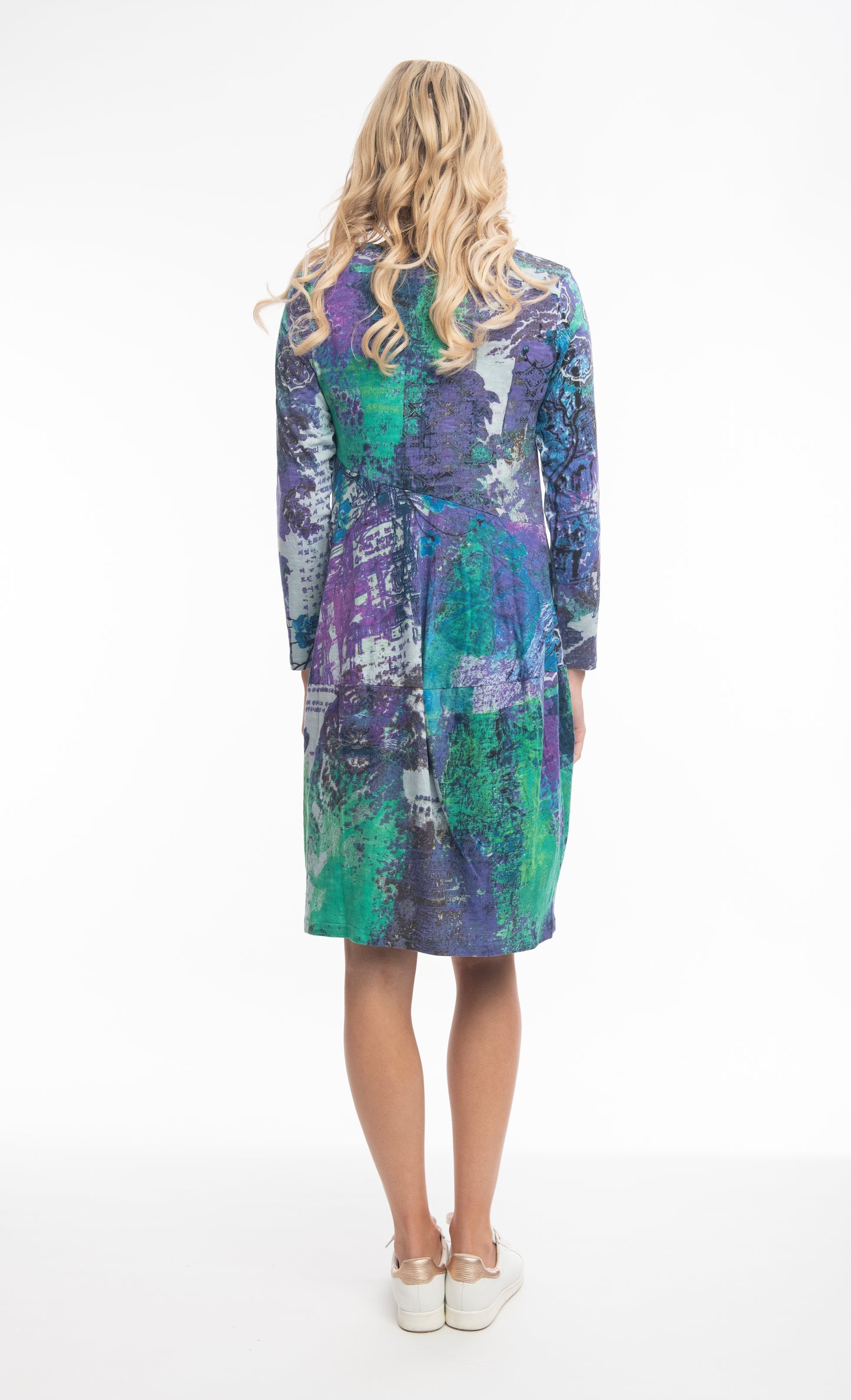 Orientique Plus Size OBG Cotton Dress 21079