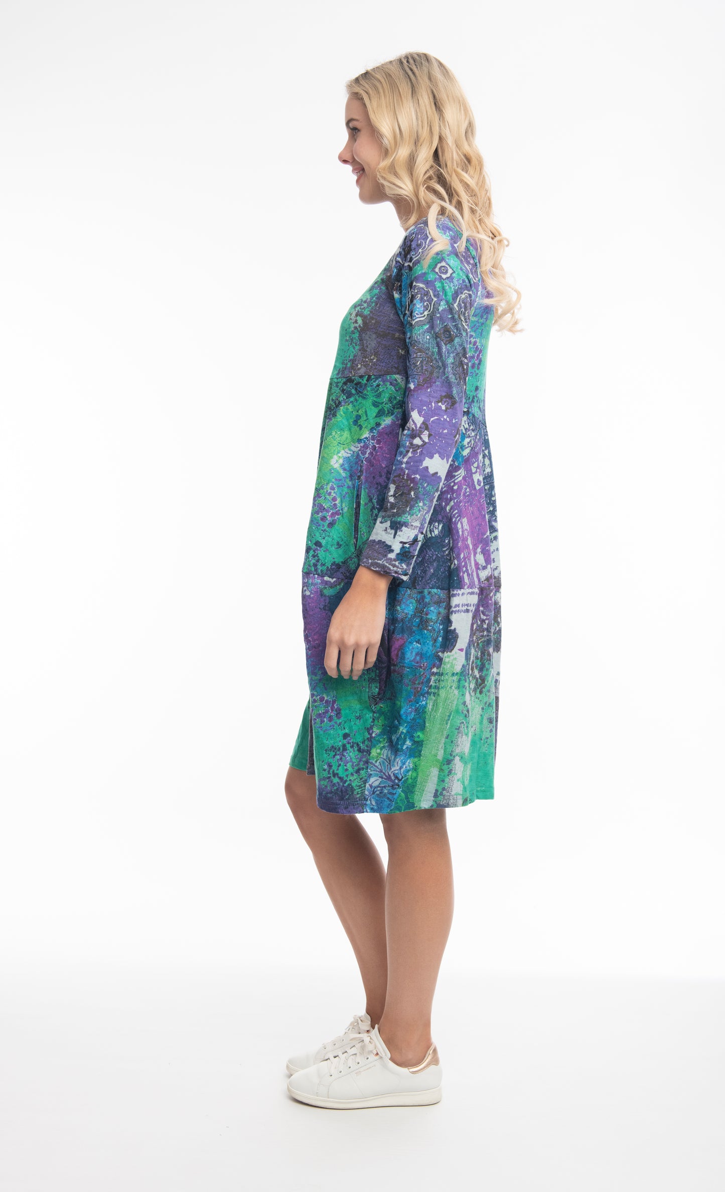 Orientique Plus Size OBG Cotton Dress 21079