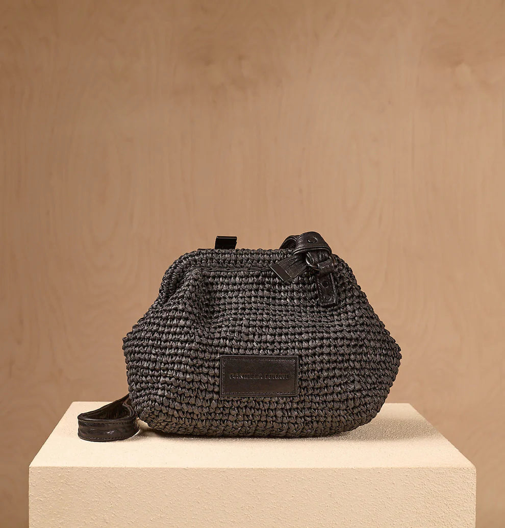 Daniella Lehavi Black Casablanca Small Clutch 328301