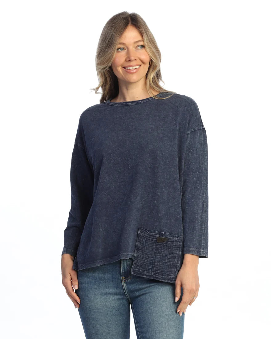 Jess & Jane Denim Mineral Cotton Tunic M112X