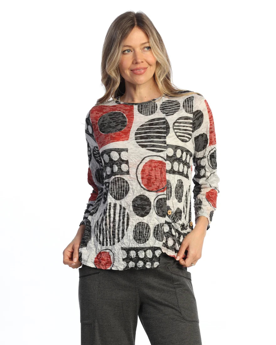 Jess & Jane Bimba Crinkle Top SC6-2246X