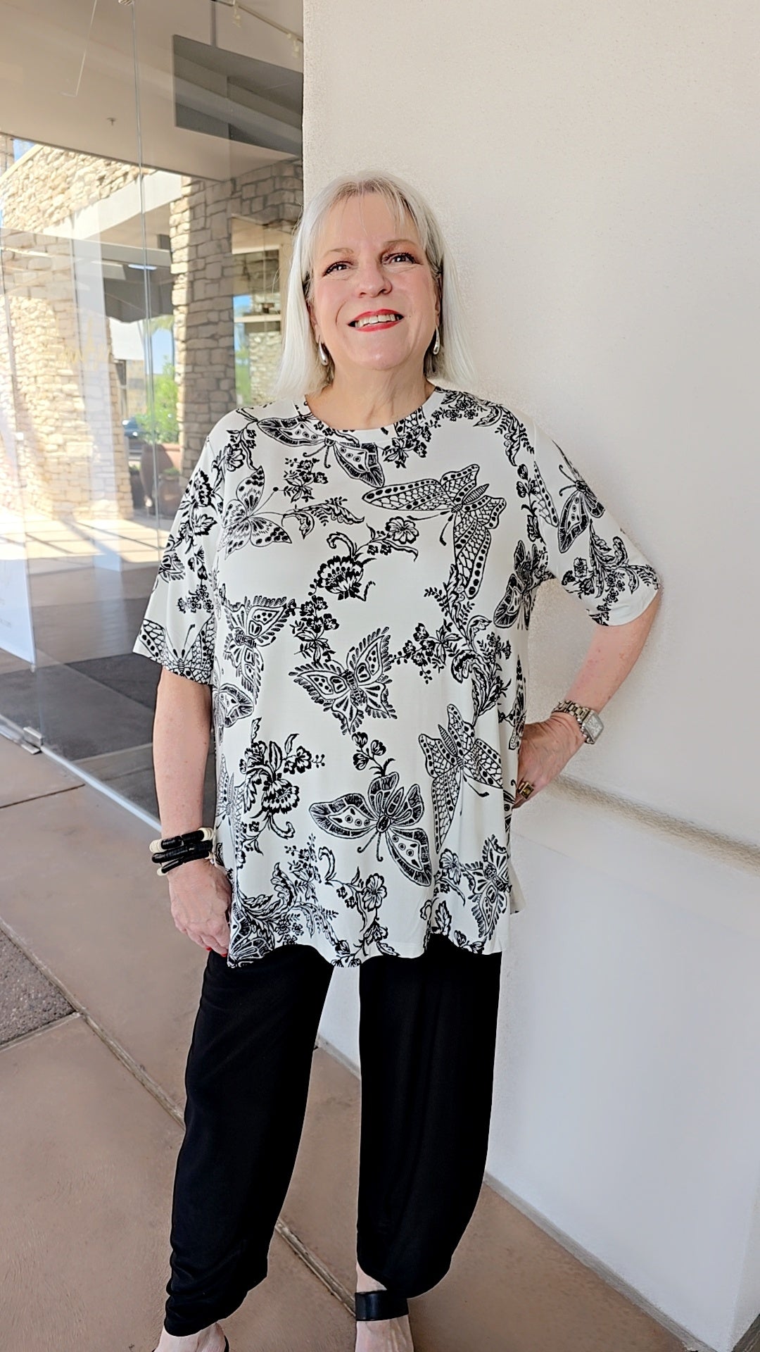 Johnny Was Sydnee The Janie Fav Fitted T-Shirt T15225-4X