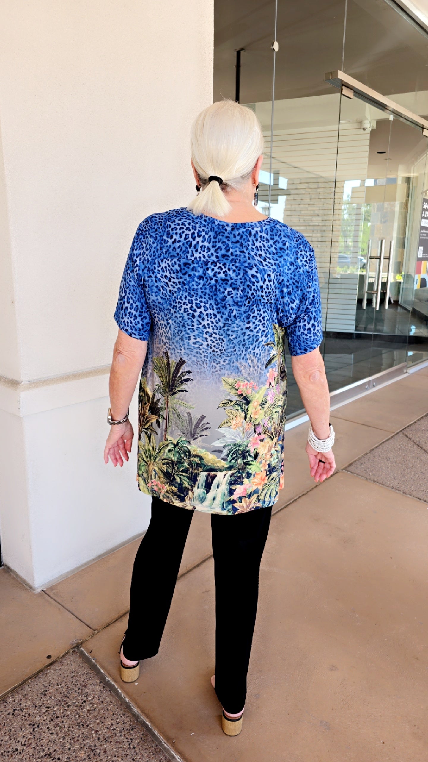 Johnny Was Meghan the Janie Gav Drape Tee T14226-6