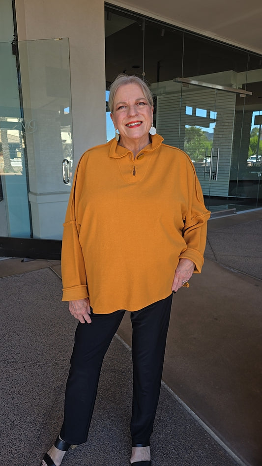 Gerties Aspen Funnel Sweatshirt Top 8300-1261