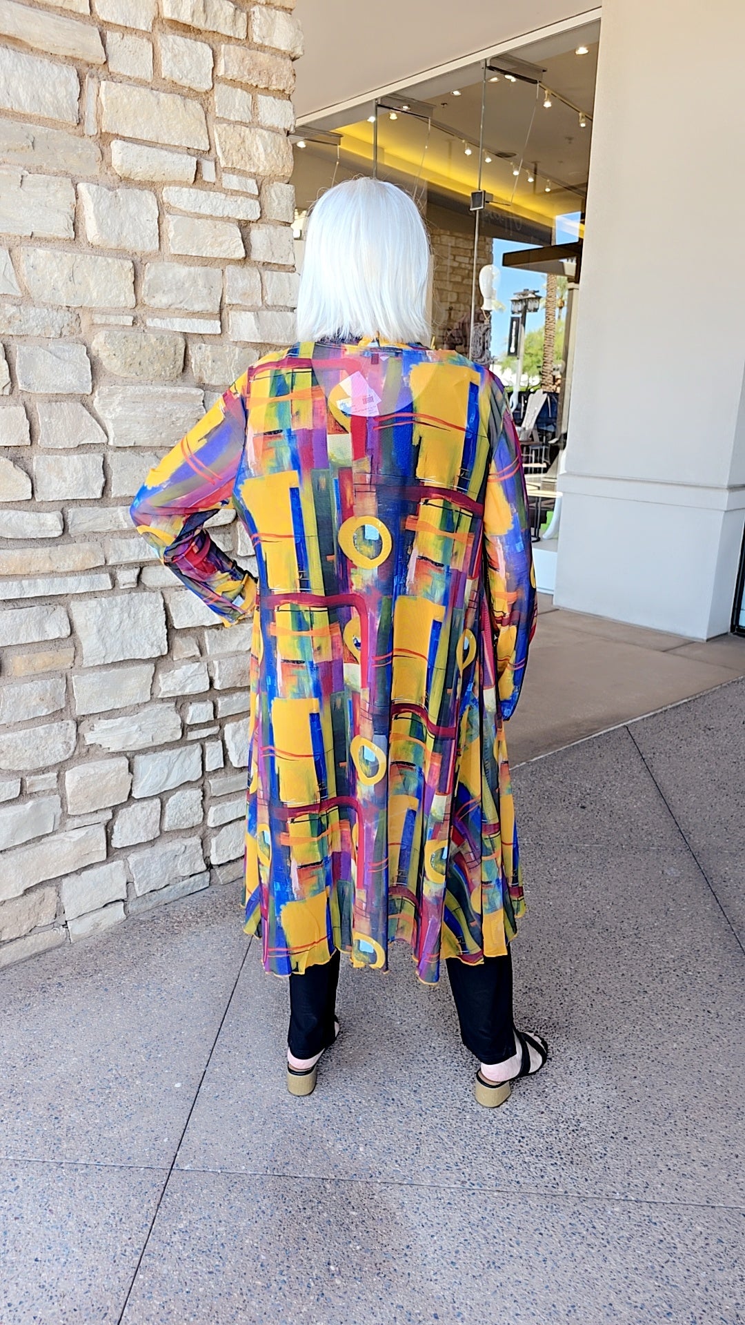 Kozan Plus Size Wynwood Molly Sheer Cardigan SH210805