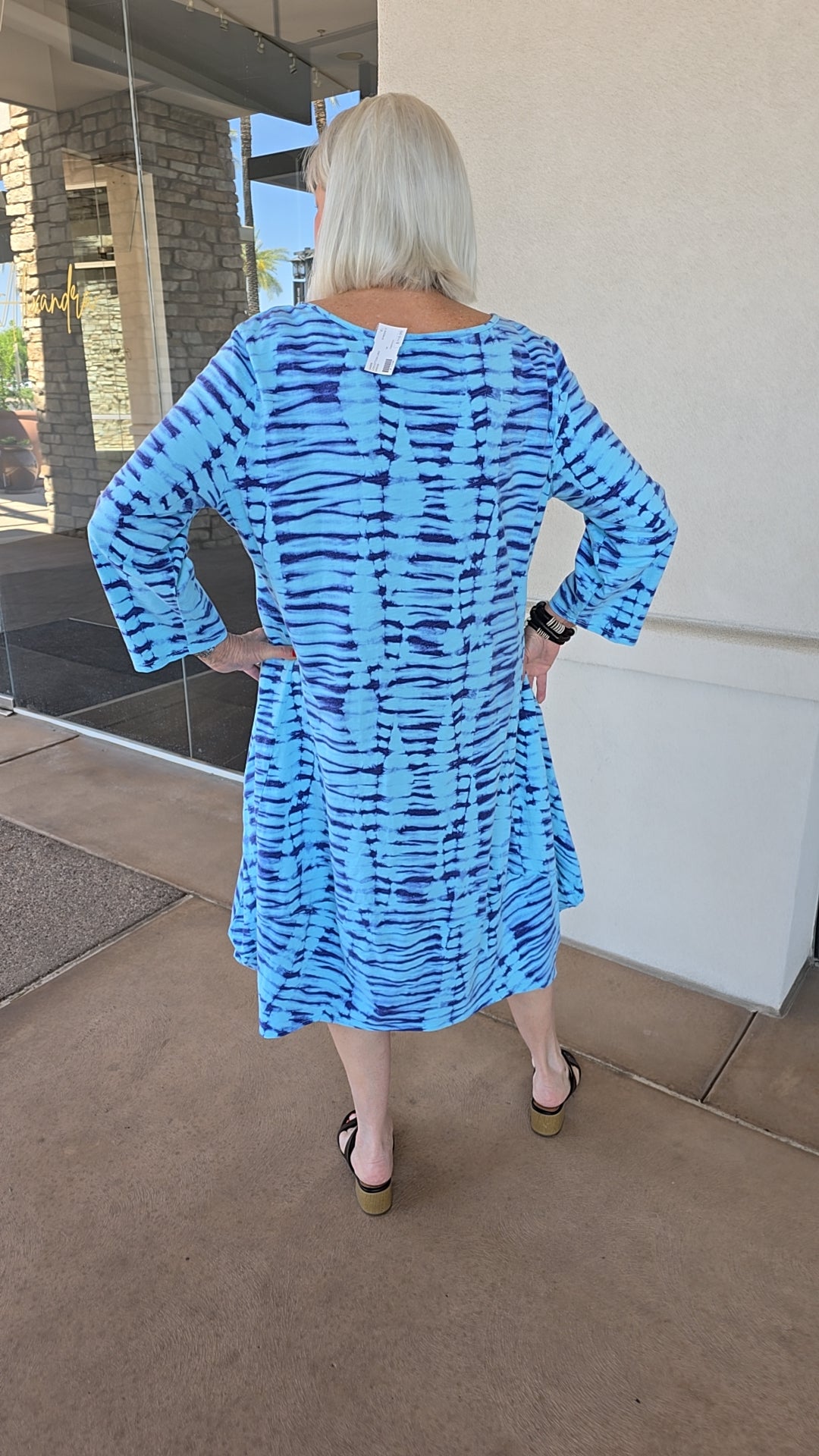 Cotton Lani Plus Size Tdepool Cotton Balloon Dress OA956