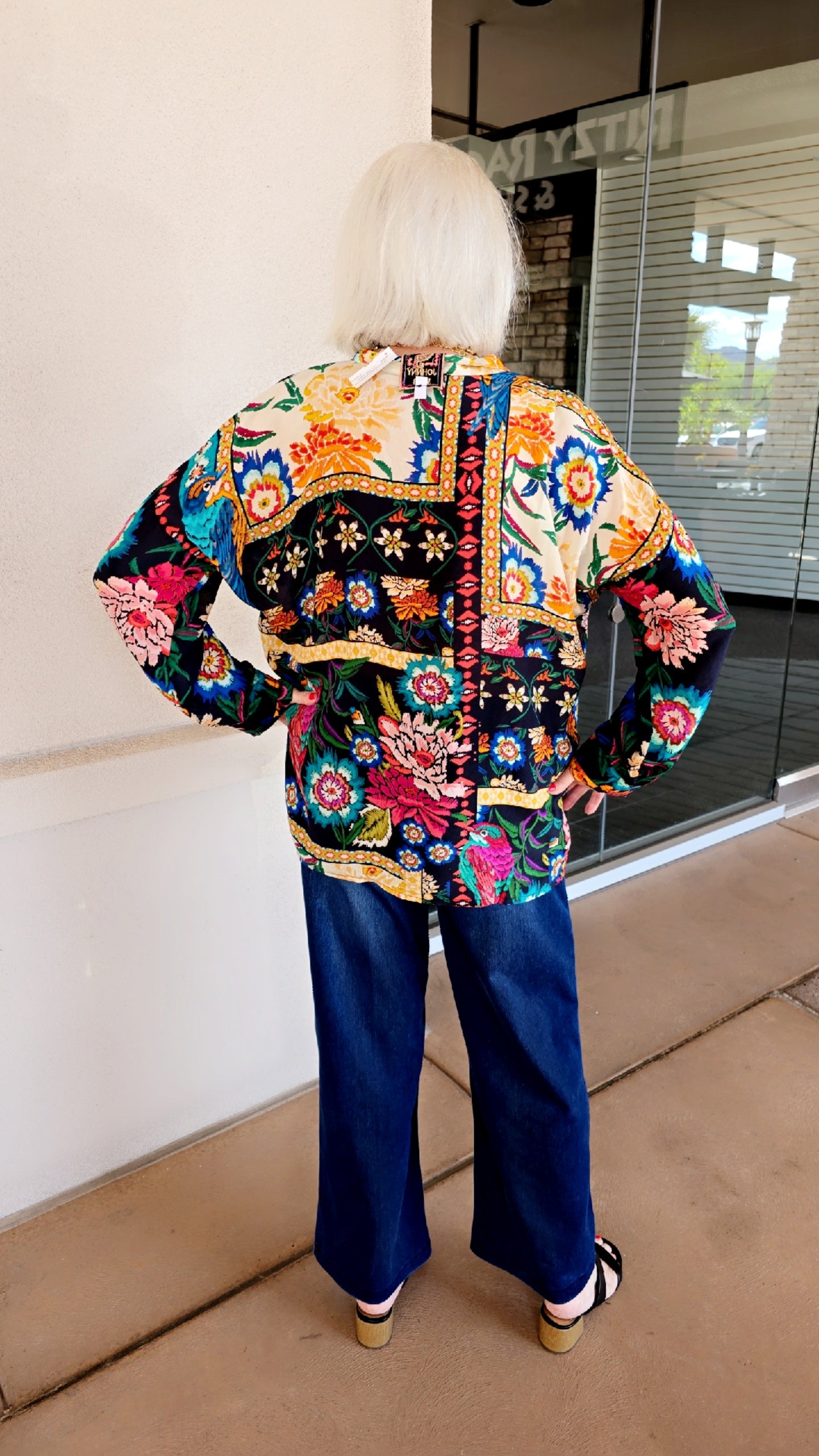 Johnny Was Eirene Oversized Audrey Shirt C12525-8