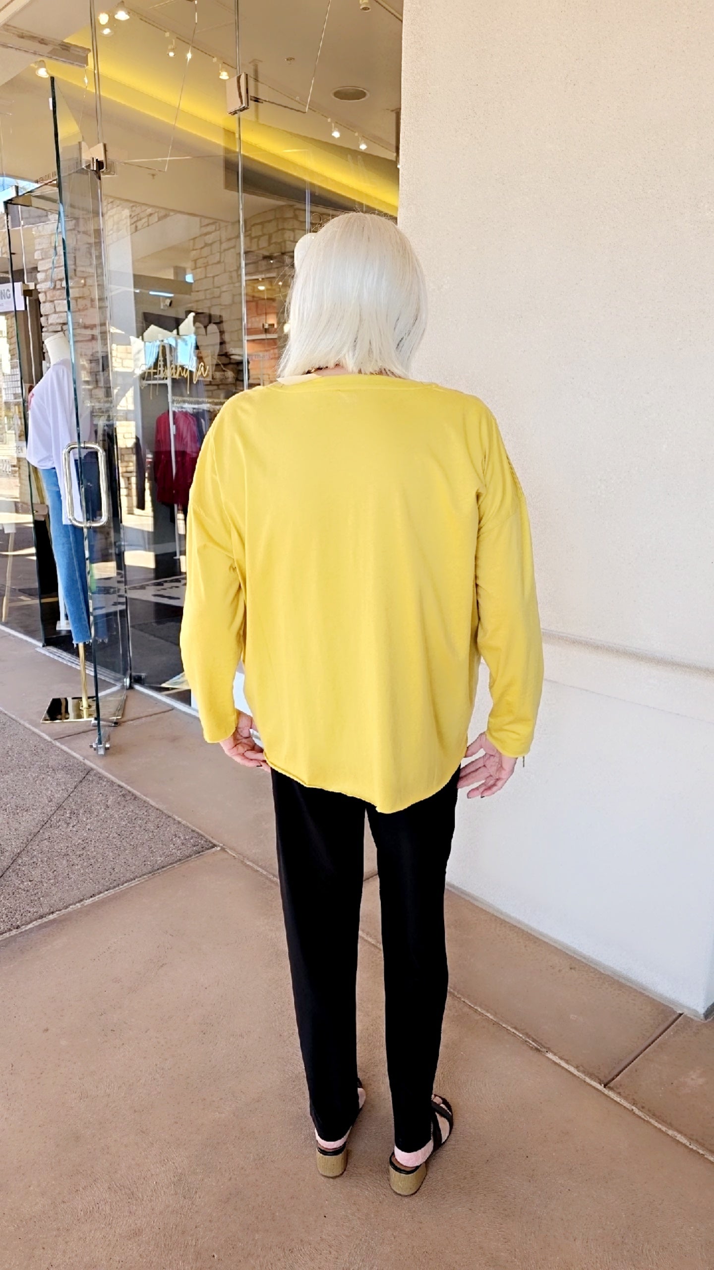 Planet Chartreuse Boxy Tee 9791J