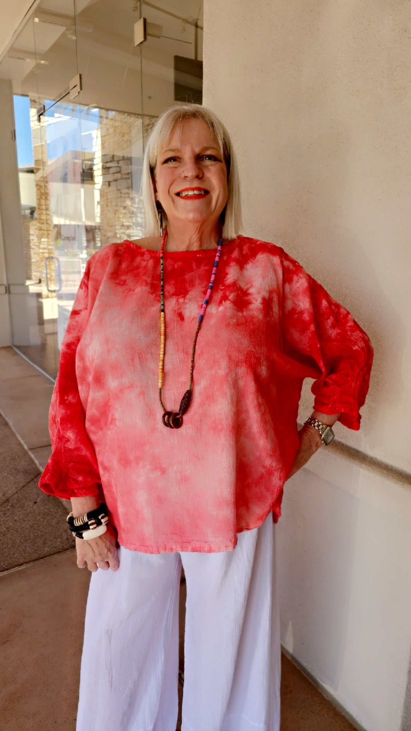 Oh My Gauze White Savannah Cotton Pant