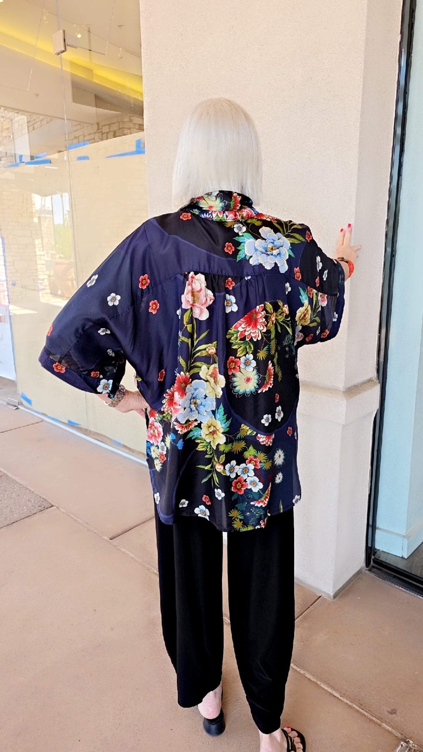 Johnny Was Advestia, The Audrey Short Sleeve Shirt C10725-7