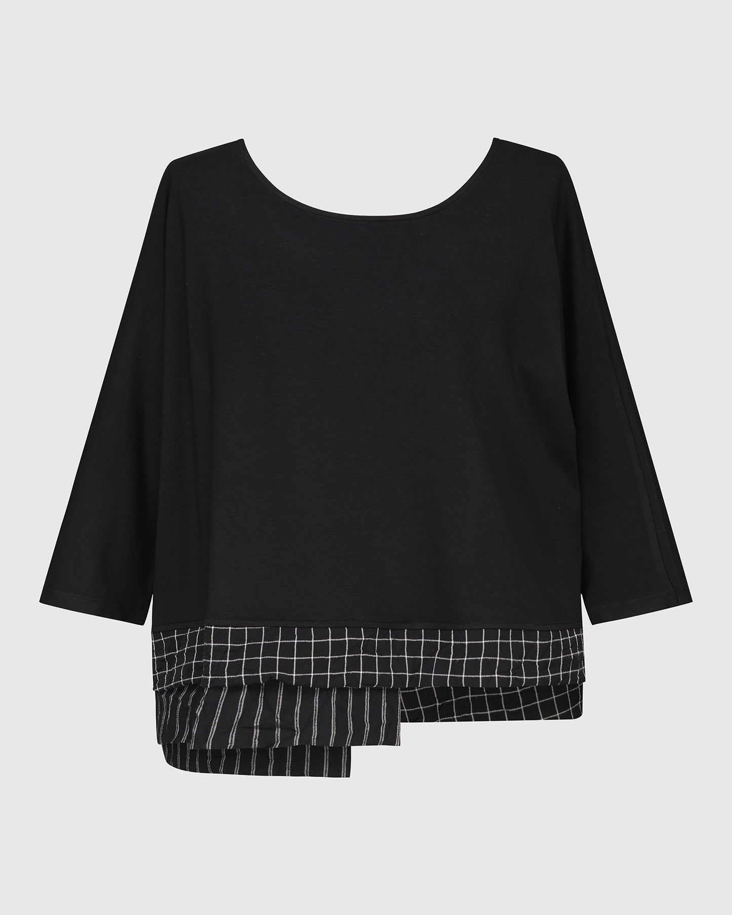 Alembika Black Pullover Top ST625M