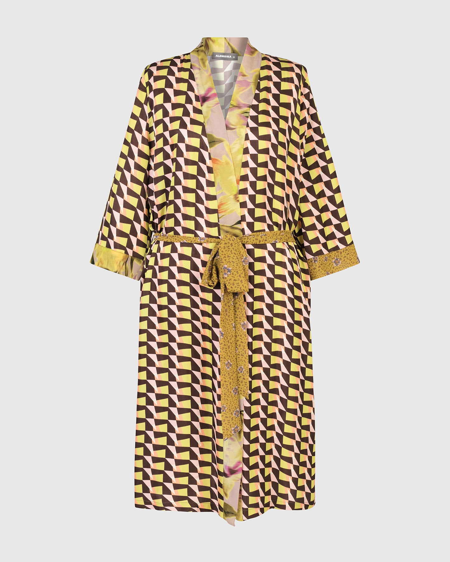 Alembika Geometric Light Weight Jacket/Kimono SJ700G
