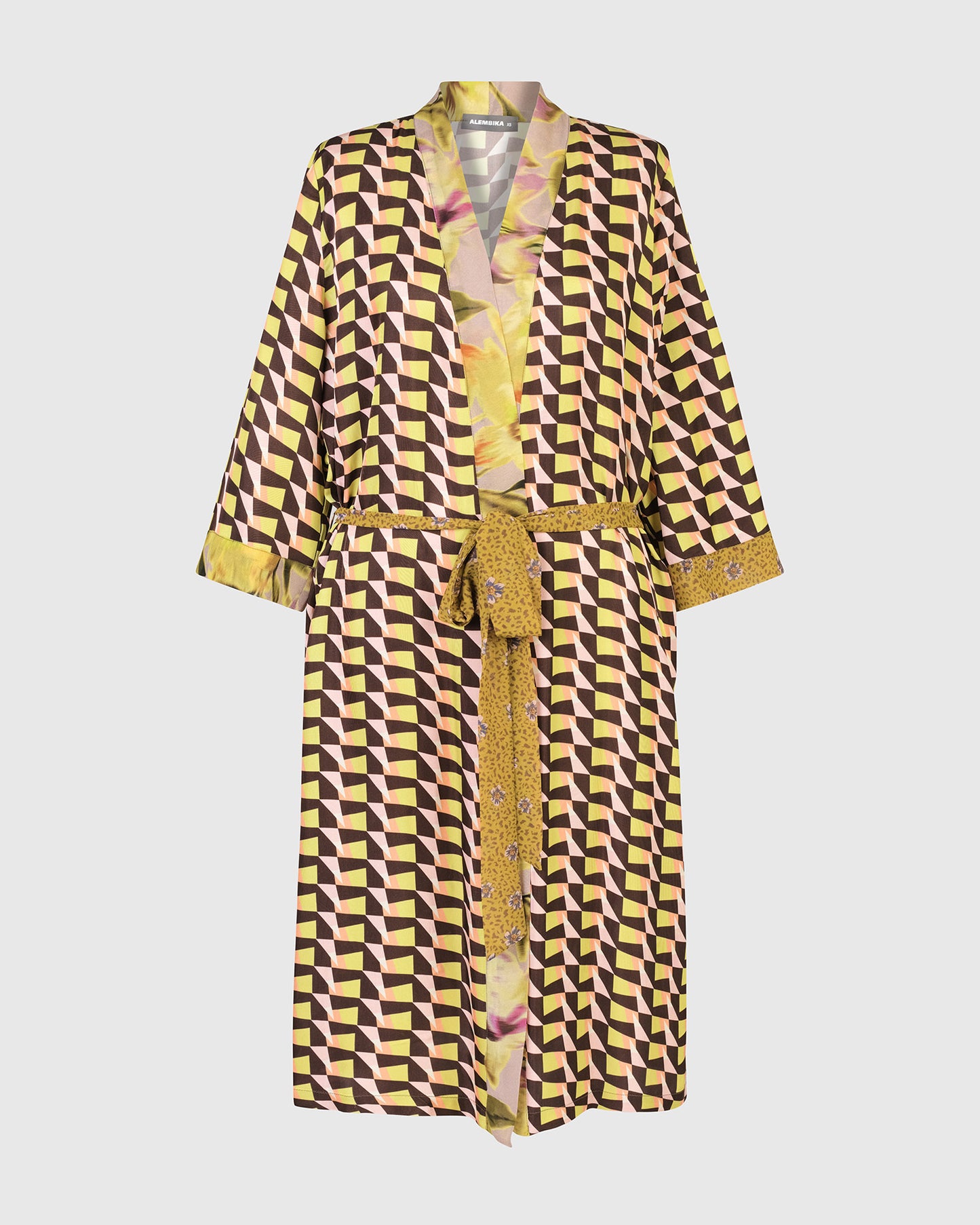 Alembika Geometric Light Weight Jacket/Kimono SJ700G