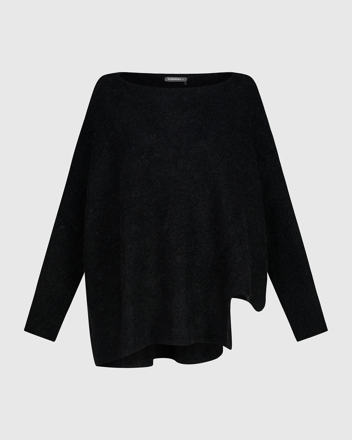 Alembika Black Pullover Knit Sweater AS950B