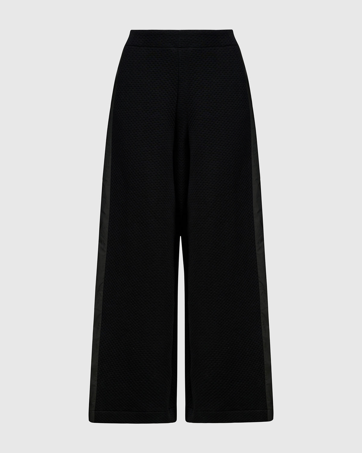 Urban Black Cotton Quilt Pant UP235B