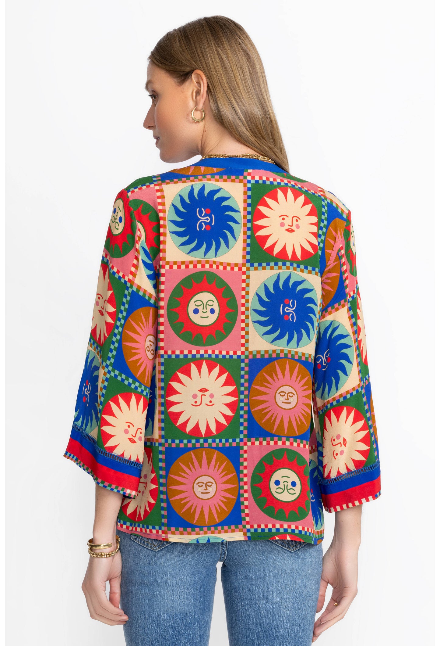 Johnny Was Lionora Villa Blouse W15825-R