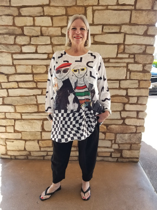 Et' Lois Plus Size Lowa Ladys Tunic C3071W-851