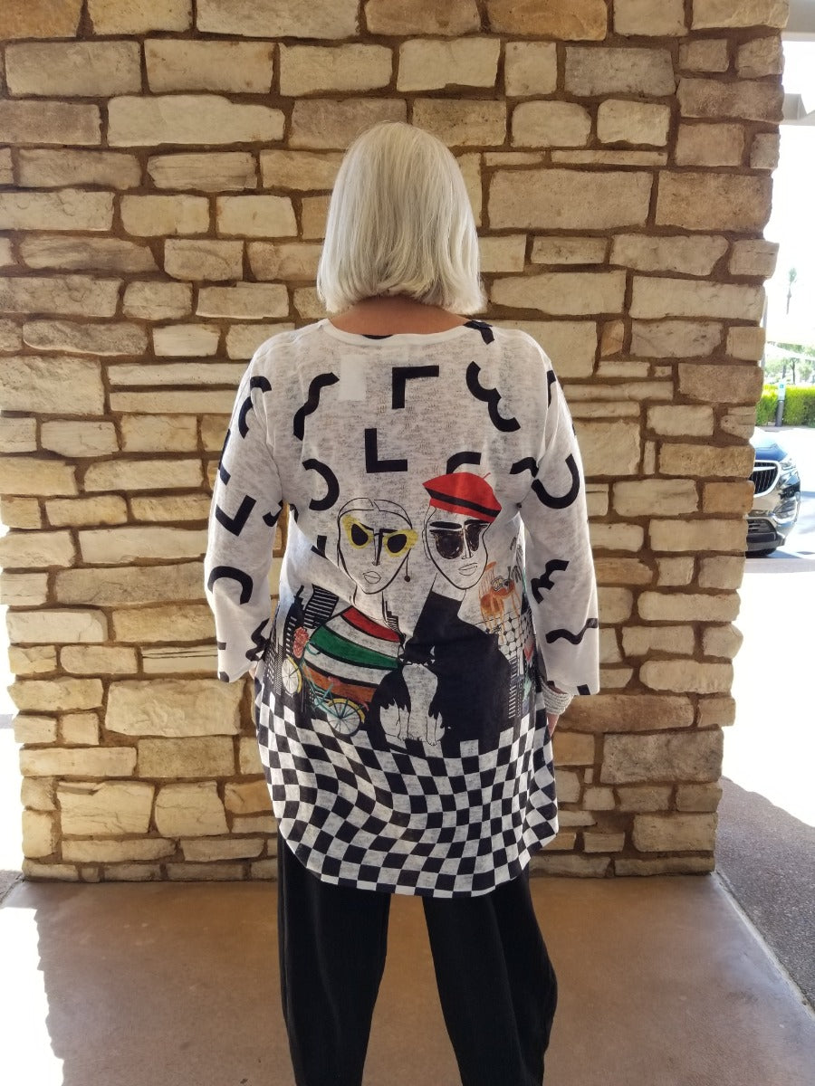 Et' Lois Plus Size Lowa Ladys Tunic C3071W-851