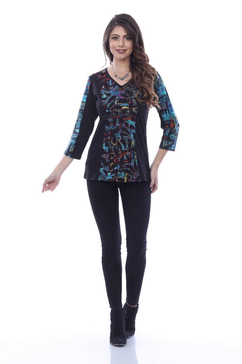 Parsley & Sage Plus Size Layla Cutwork Top 20W208C7P