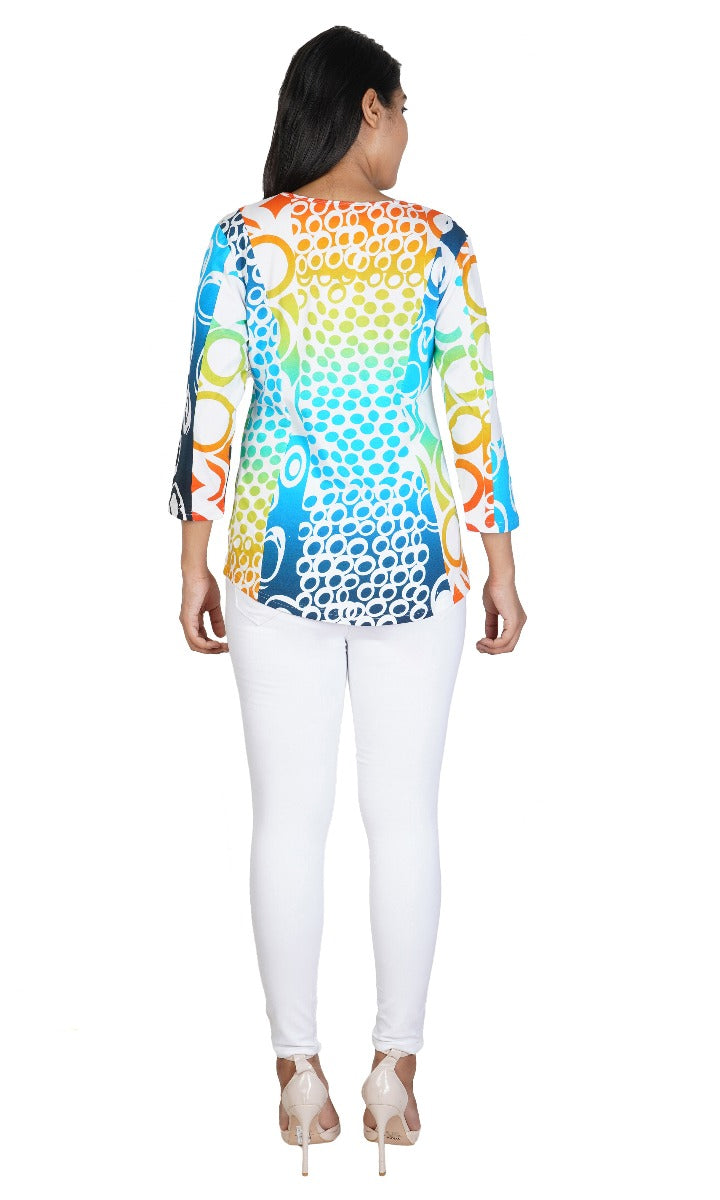 Parsley & Sage Plus Size Lemon Fishtail Top 21T08C5P