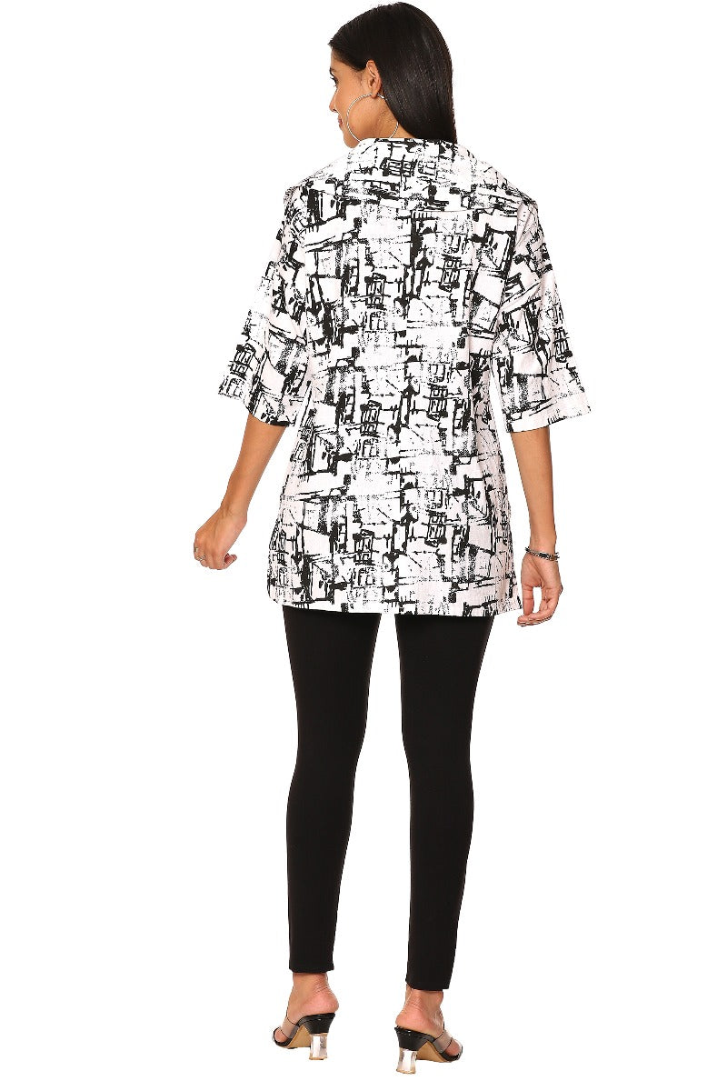 Parsley & Sage Plus Size Pauline Long Jacket 23S447E31