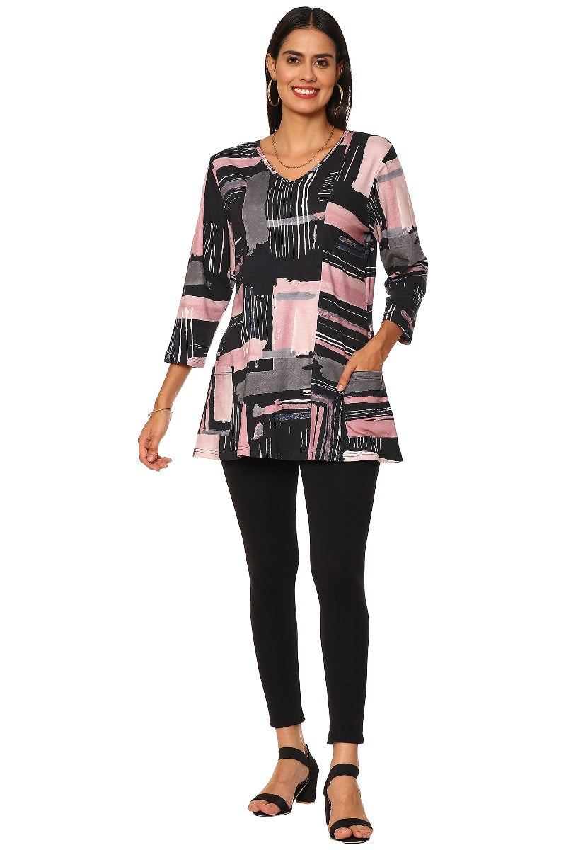 Parsley & Sage Plus Size Portia Tunic 23T03T2P