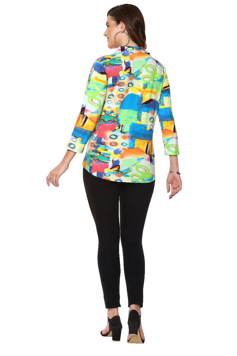 Parsley & Sage Plus Size Posie Shirt 23T26GP