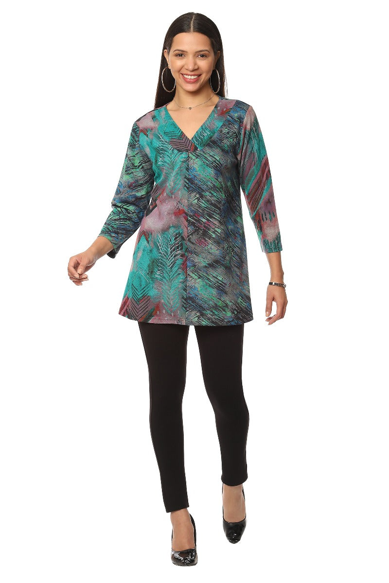 Parsley & Sage Plus Size Yardley Tunic 23W203T24