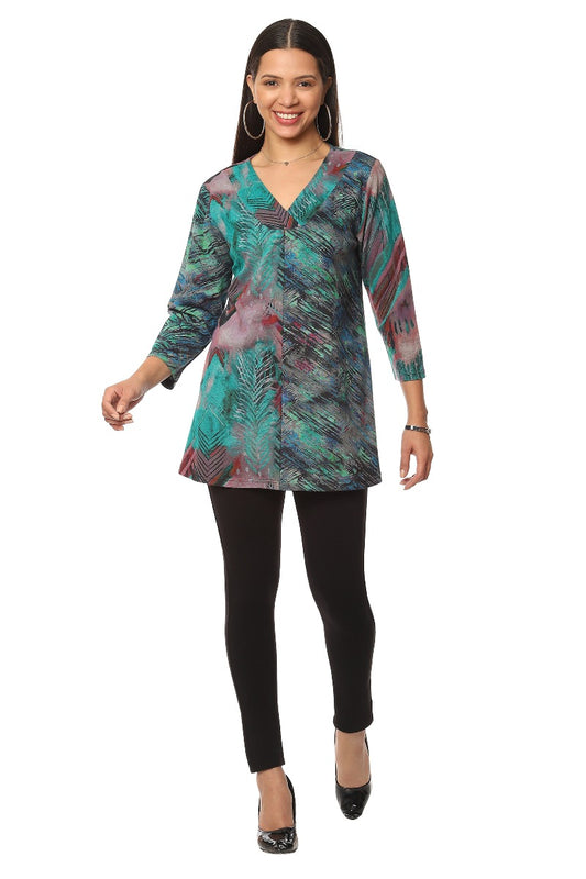 Parsley & Sage Plus Size Yardley Tunic 23W203T24