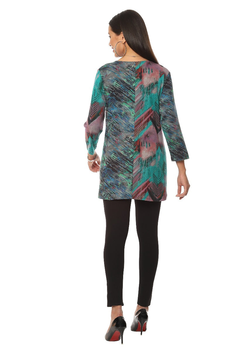 Parsley & Sage Plus Size Yardley Tunic 23W203T24