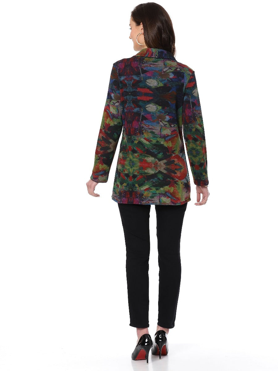 Parsley & Sage Plus Size Amalda Long Shirt 22W255G5P