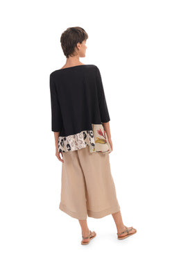 Alembika Tropical Cheetah Print Top ST334P