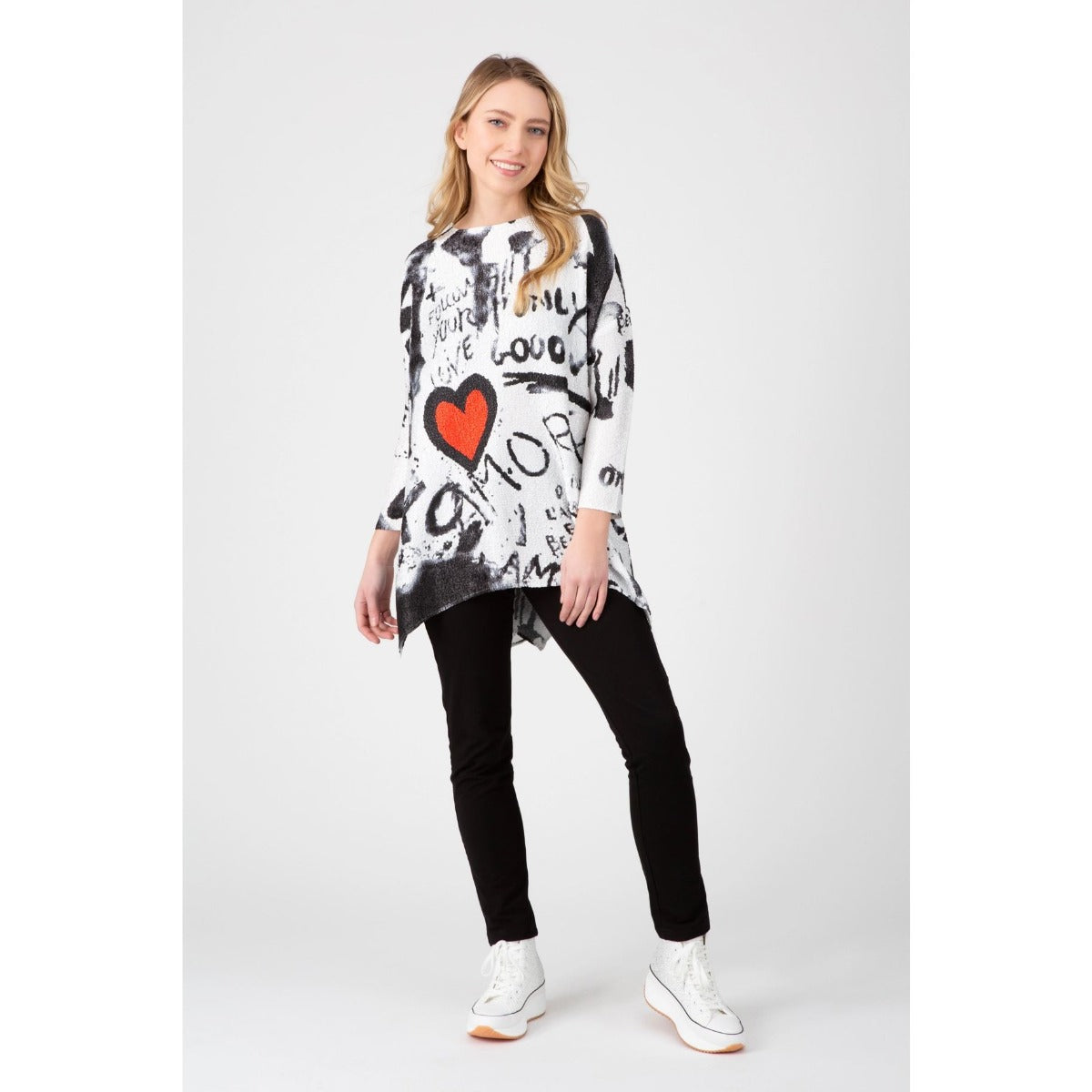 Berek White Amore Crinkle Tunic M75310Y