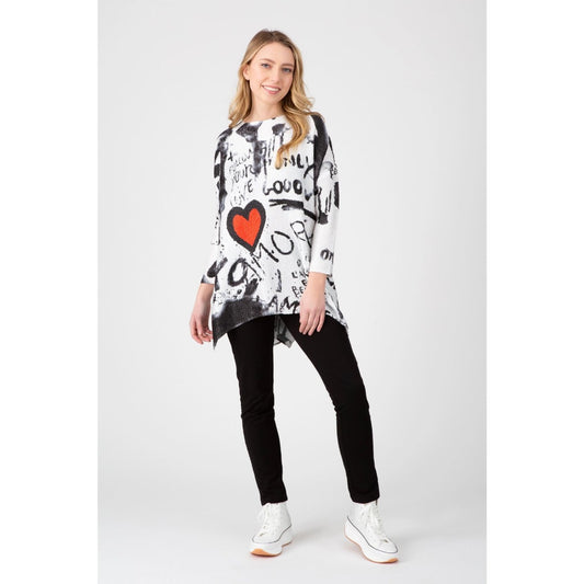 Berek White Amore Crinkle Tunic M75310Y