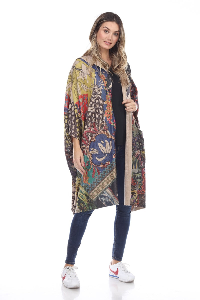 Inoah One Size Multi Hooded Duster C103BM-W54