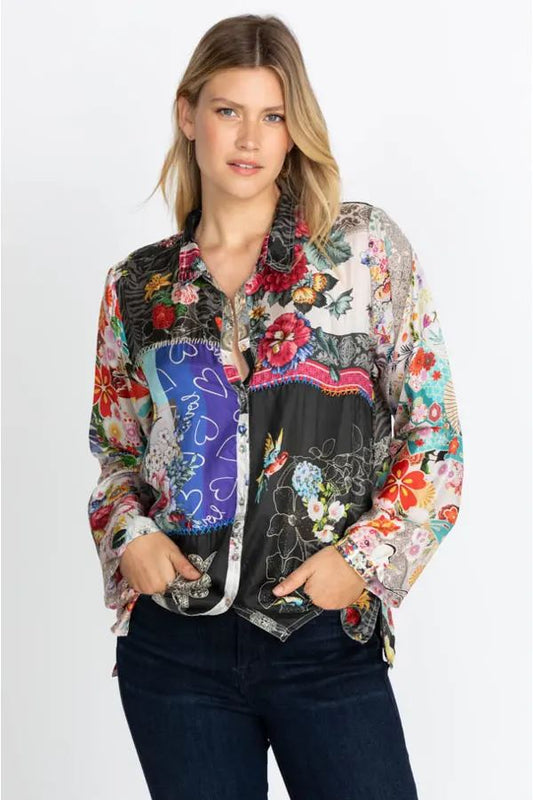 Johnny Was Plus Size Love Blouse C14622-7