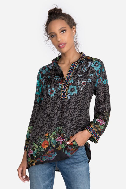 Johnny Was Multi Kennedy Tunic C22520-O