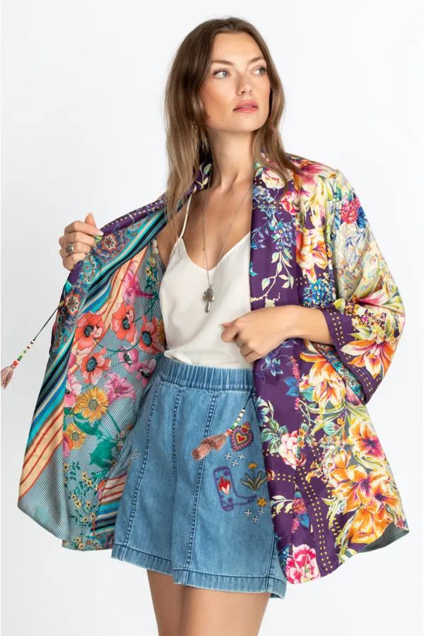 Johnny Was Multi Reversible Kimono C40622-5X