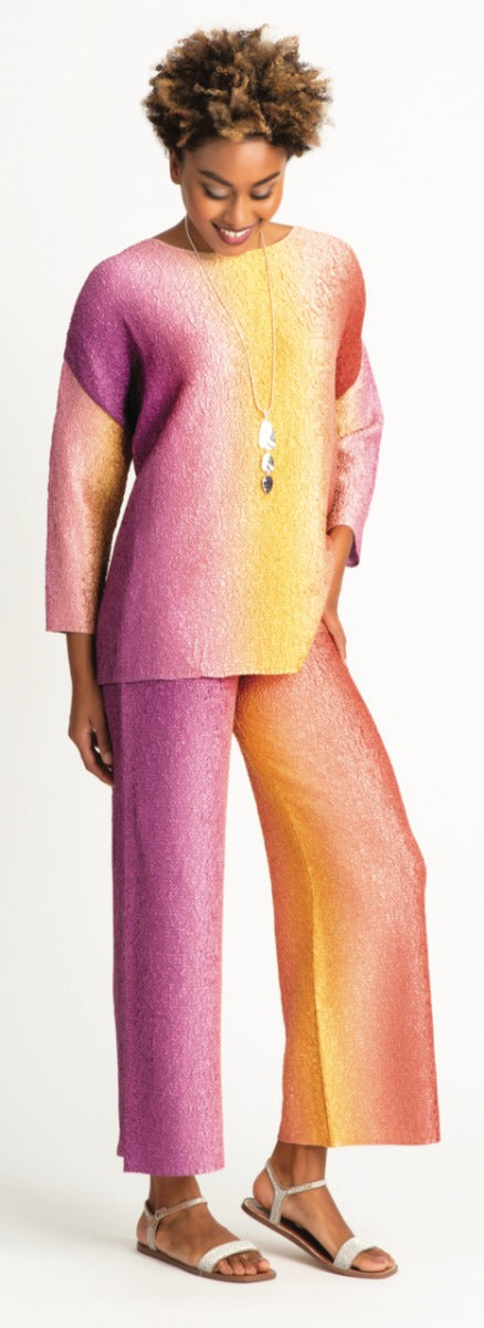 Berek Pink Ombre Fun Crinkle Top M59410Y