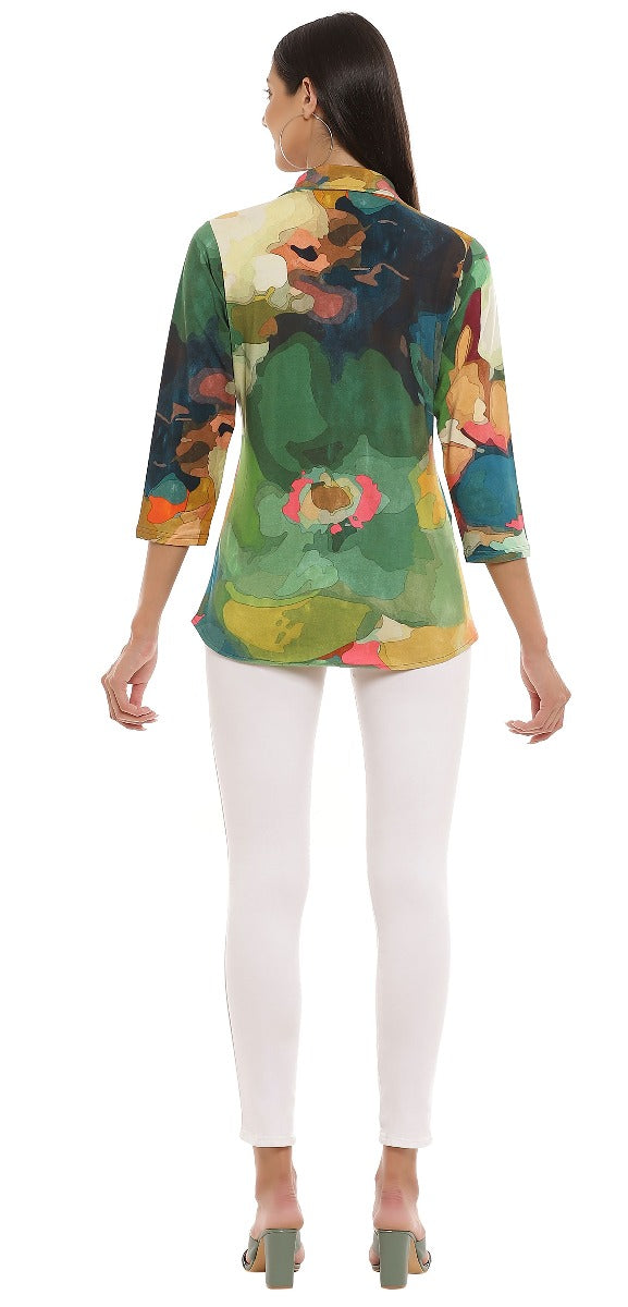 Parsley & Sage Multi Meara Shirt 22T01GP