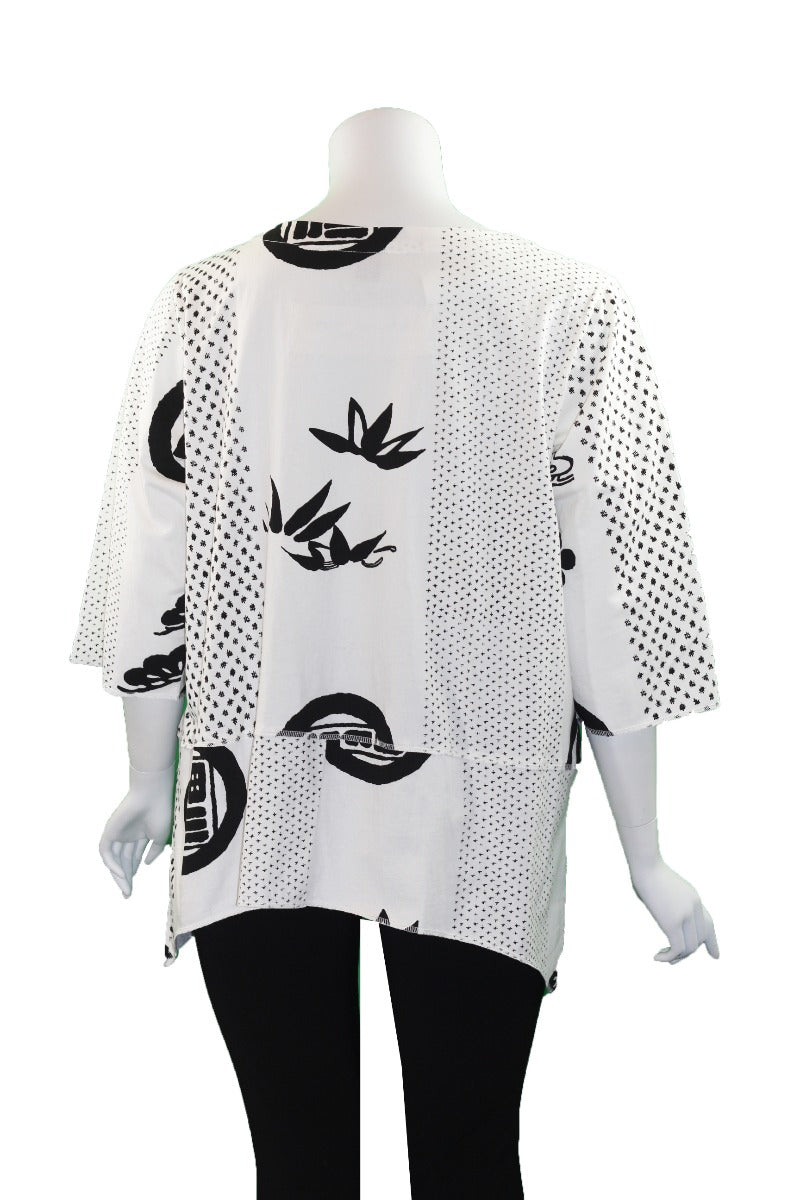 Cupcake White/Black Mariku Circle Shirt SP18-7134