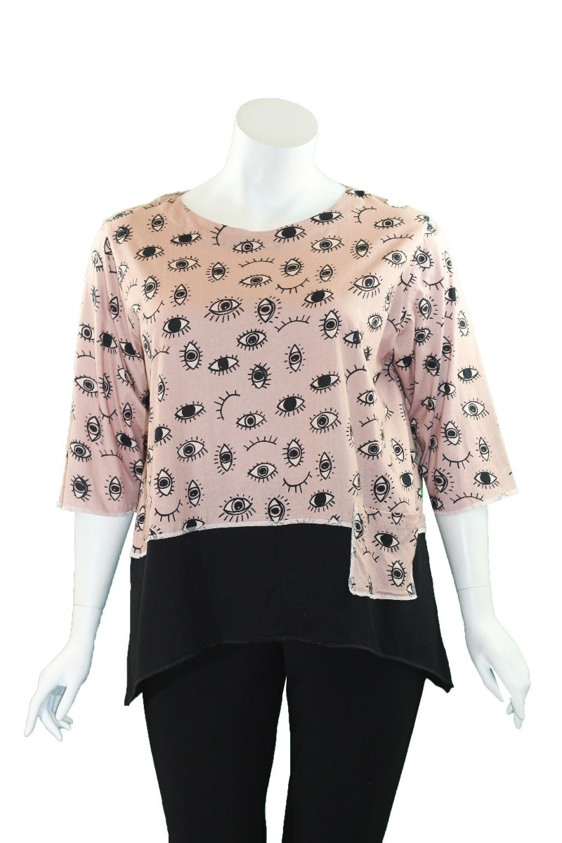 Cupcake Eyes Pullover Style Top COL5-5001