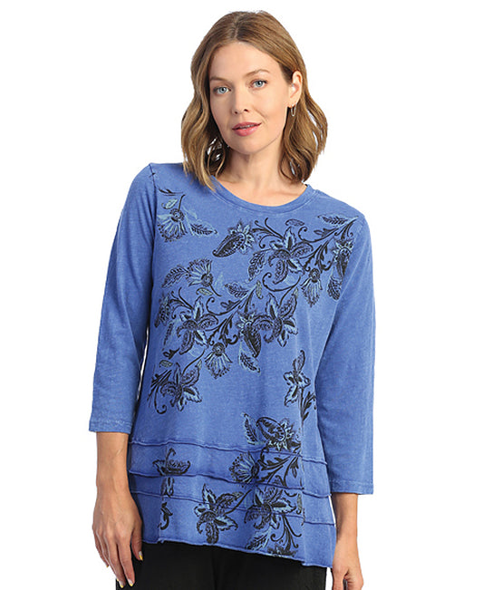 Jess & Jane Plus Size Cblt Lilybell Cotton Tunic M66-1634X