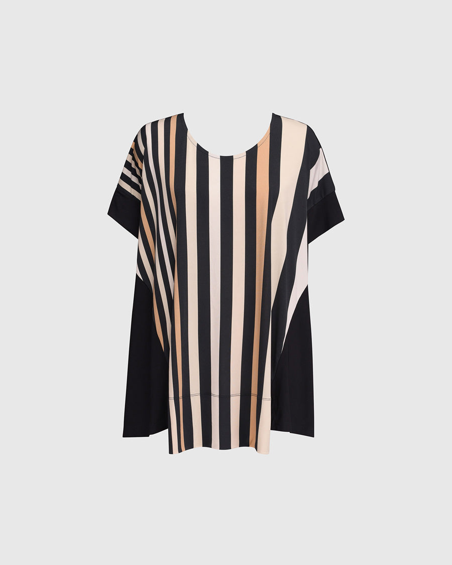 Alembika Sunrise Striped top ST434S