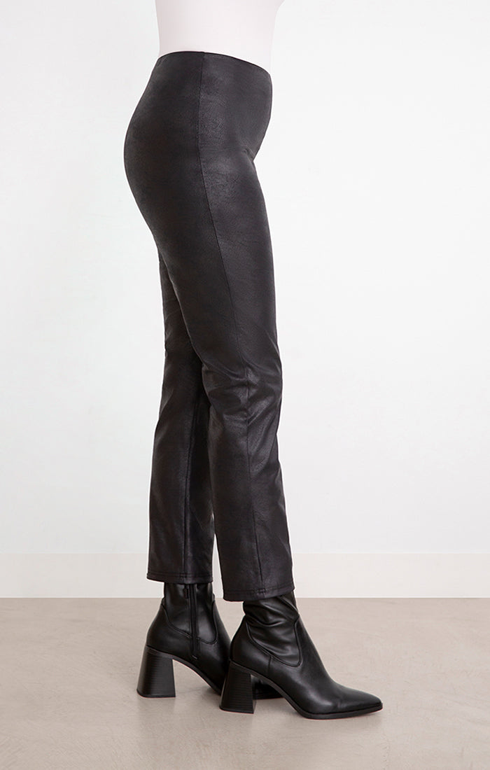 Sympli Black Onyx Narrow Midi Pant VL2701