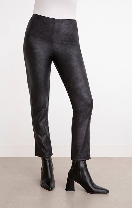 Sympli Black Onyx Narrow Midi Pant VL2701