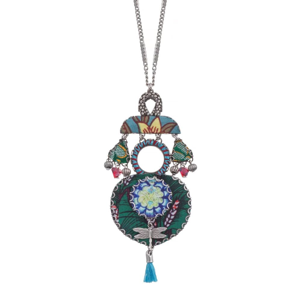 Ayalabar Frosty Morning Long Necklace 013W3458