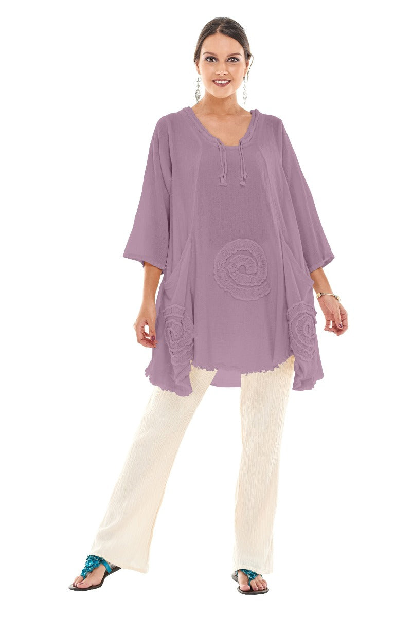 Oh My Gauze Sea Circle Tunic