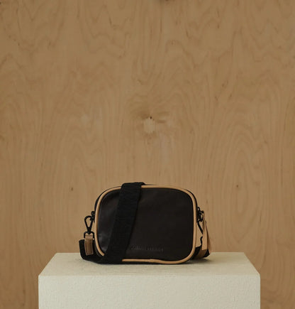 Daniella Lehavi Black/Tan Lima Day Bag