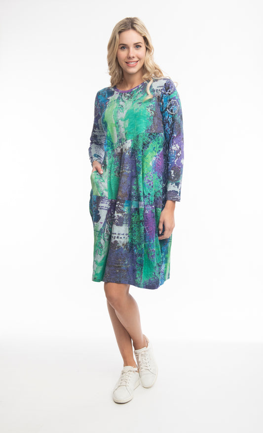 Orientique Plus Size OBG Cotton Dress 21079